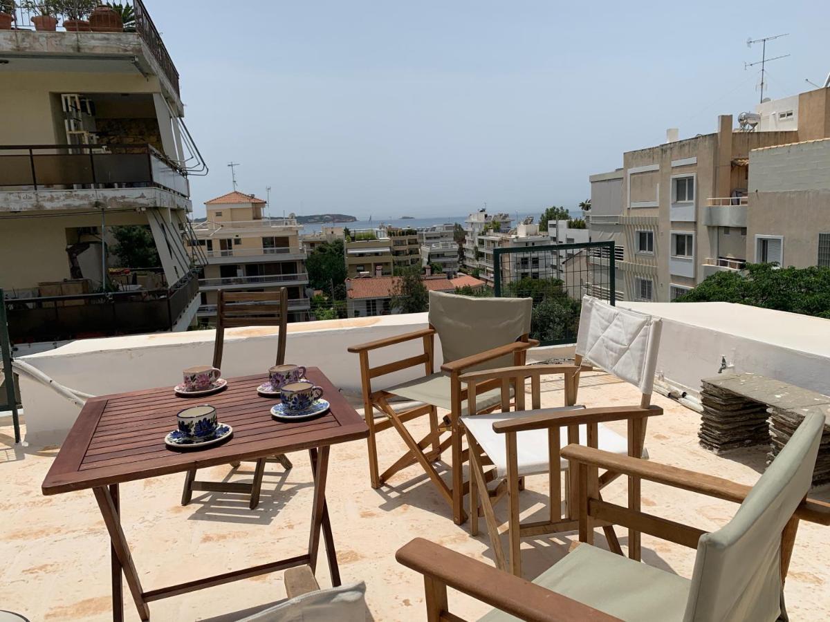 Oasis Exclusive Apartment @ Athenian Riviera Exterior foto